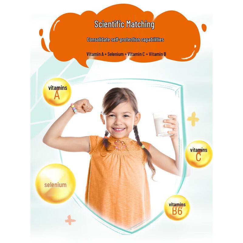 Swisse Kids' Zinc & Selenium Multivitamin Gummies