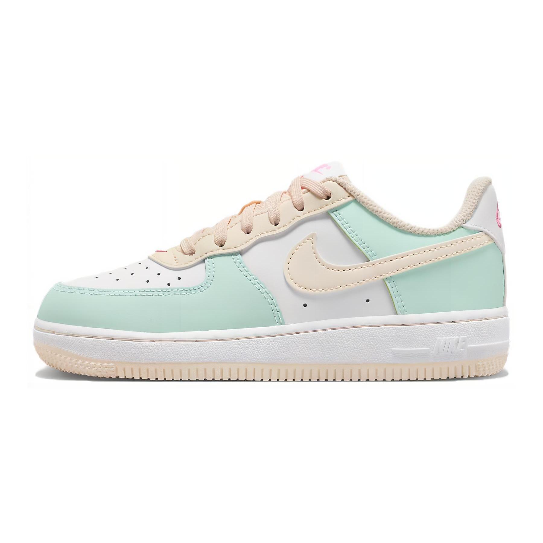 

New Nike Force 1 PS Emerald Rise Guava Ice FJ3484-300 35