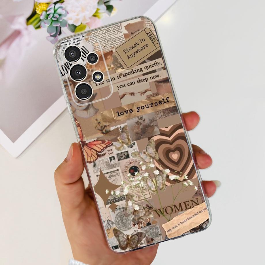 For Samsung Galaxy A52 A52S A72 A32 Phone Case Shockproof Cover For Samsung A32 5G Astronaut Silicone Soft Fundas Bumper Capas