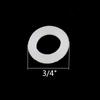 1/2" 3/4" 1" Silicone Gaskets Water Connectors Seal Rings Flat Seal Washer Gasket Hardware Fastener Accessories Anti-leak Washer