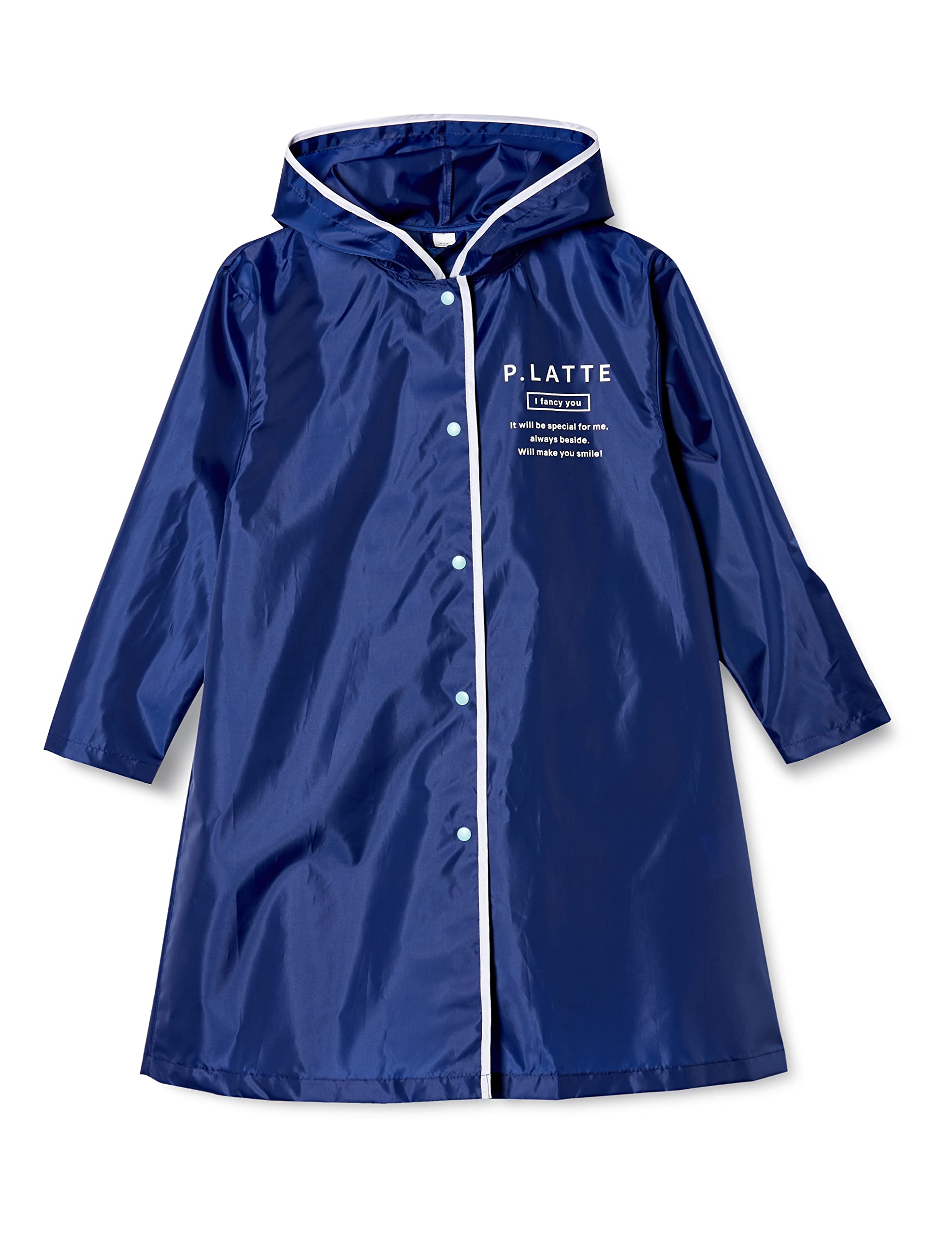 

Дождевик для девочек 05002302 Темно-синий 140см [Розовый Латте]