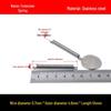 Stainless Steel Spring Hook for Microwave Oven Handle, Wire Diameter 0.6/0.7
