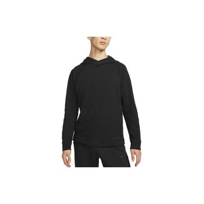 Yoga Dri-Fit Pullover Long Sleeve Hoodie Men Tops Black DV9876-010