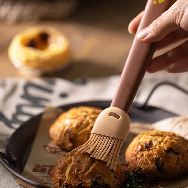 Silicone Bbq Oil Brush Basting Brush Diy Cake Bread Butter Baking Brushes Kitchen Cooking Barbecue Accessories Tools