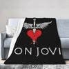 American Rock Band Blanket Home Flannel Blanket Sofa Blanket Gift Small Blanket