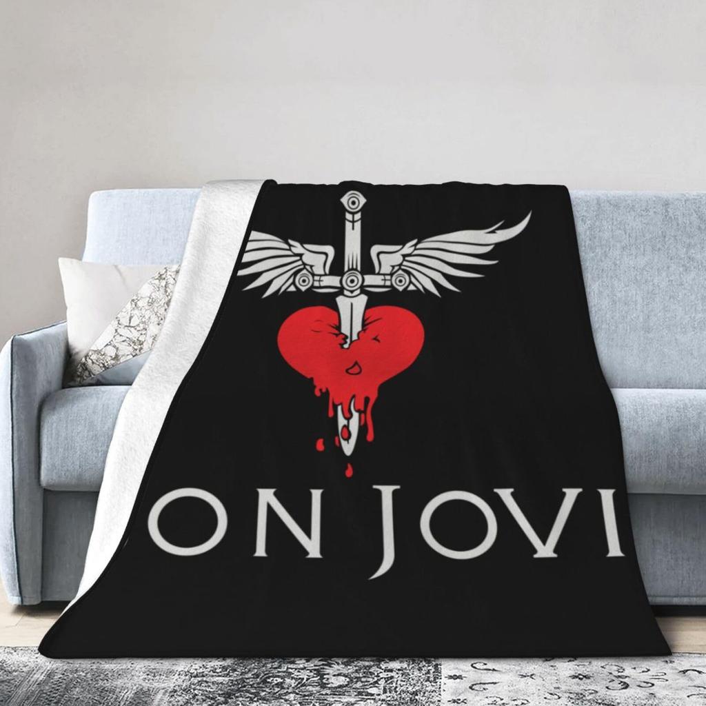 American Rock Band Blanket Home Flannel Blanket Sofa Blanket Gift Small Blanket