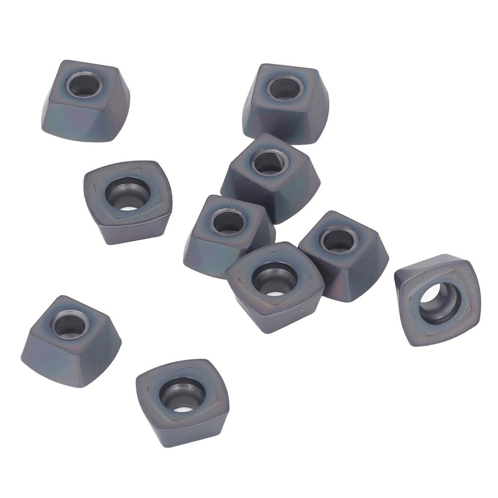 10 STÜCKE Dreheinsätze Beschichteter Hartmetall CNC Fräser Ersatz Drehbank Fräsen Spannwerkzeuge