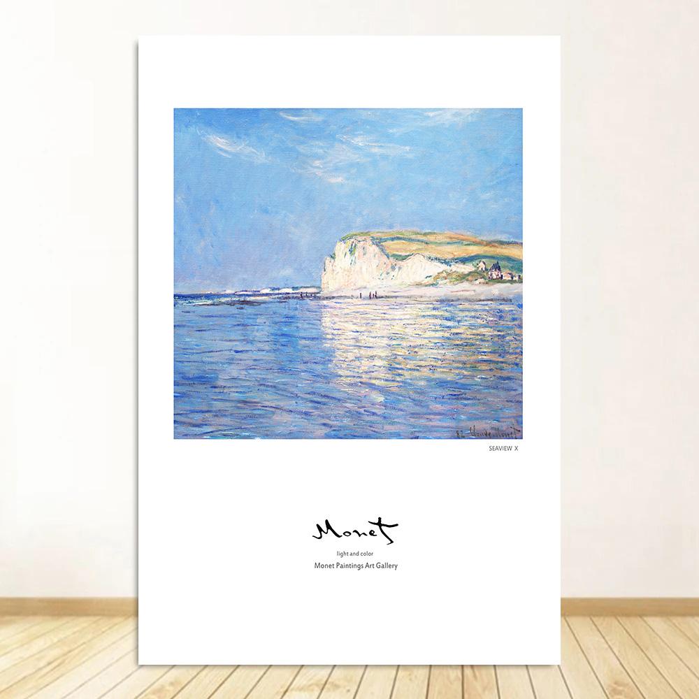Claude Monet Klasická Umělecká Kolekce Obrazy Plátno Plakát a Tisky Nástěnné Umění Obrázky pro Halový Obývací Pokoj Domácí Dekorace Nástěnná Malba