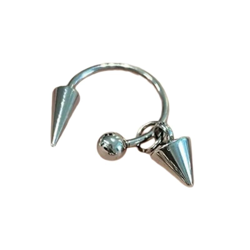 

Fashionable Clip On Earring Titaniums Steel Ear Cuff Without Piercing Required Modern Accessory for Everyday Wear 10