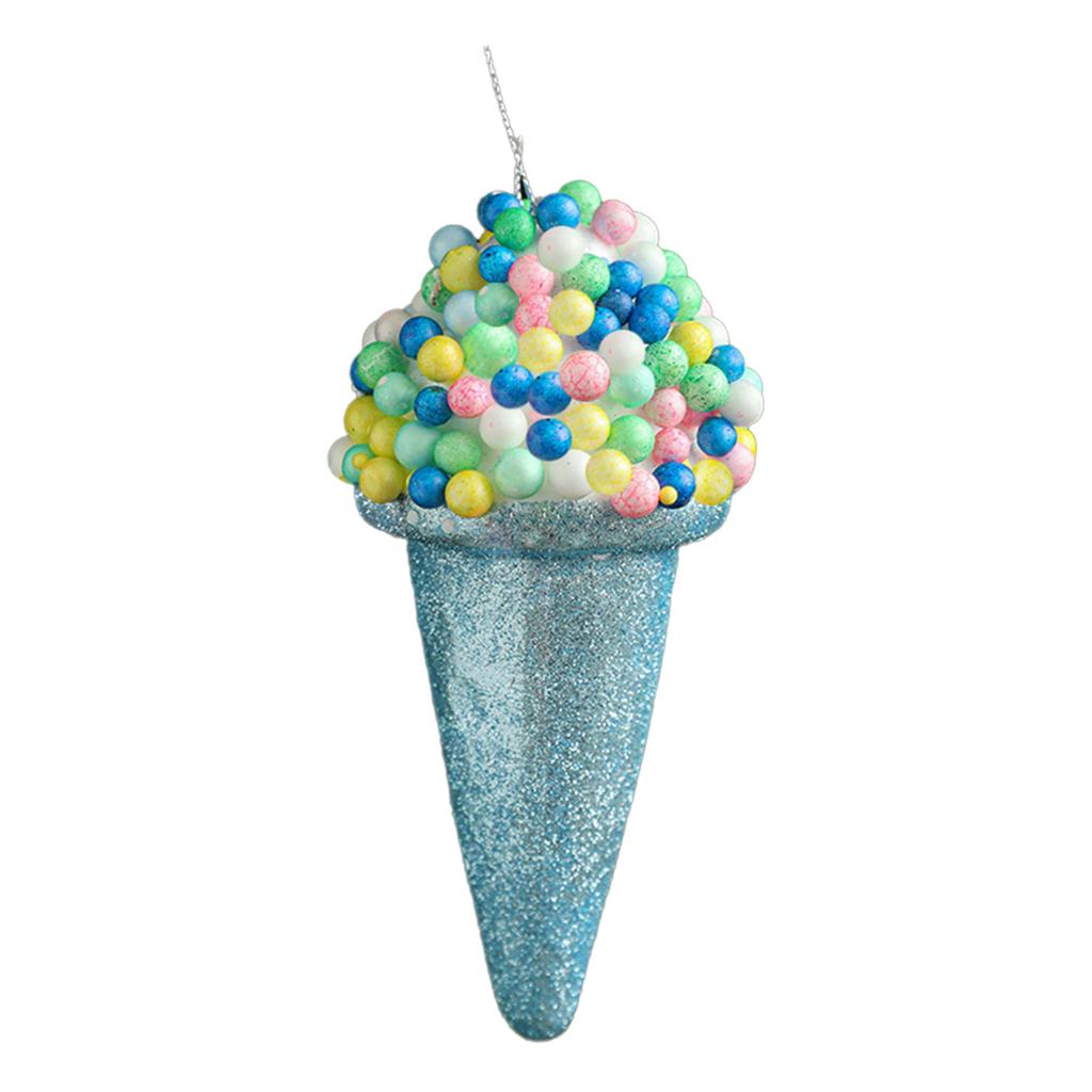 Christmas Tree Decoration Ice Cream Pendant Hanging Ornament for Christmas Tree and Door Handle Holiday Party Decoration