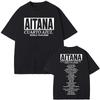 Aitana Cuarto Azul Wdrld Tour 2026 Printed Tshirts Unisex Women Harajuku Gothic High Street T Shirt Fashion Casual Comfort Tee