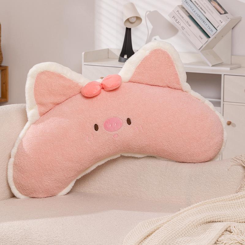 Animal Pig Throw Pillow Plush Toy Doll Rabbit Doll Home Sofa Pillow Girl Doll