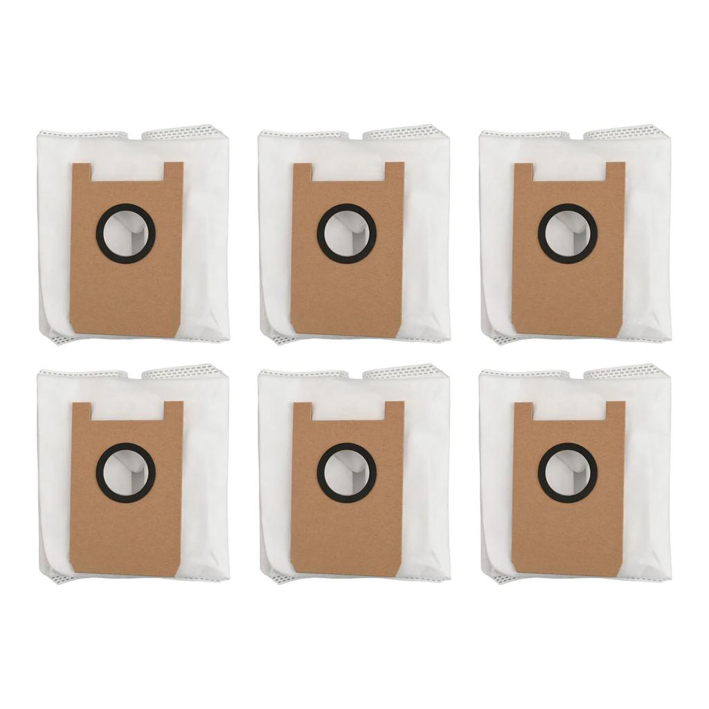 Replacement Dust Bags Designed for Ultenic For T10 Lite Robot Vacuum Cleaner 6 Pack Perfect for Homes with Pets and Children
