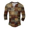 Men'S T-Shirt Street Casual Fashion Long Sleeved Top