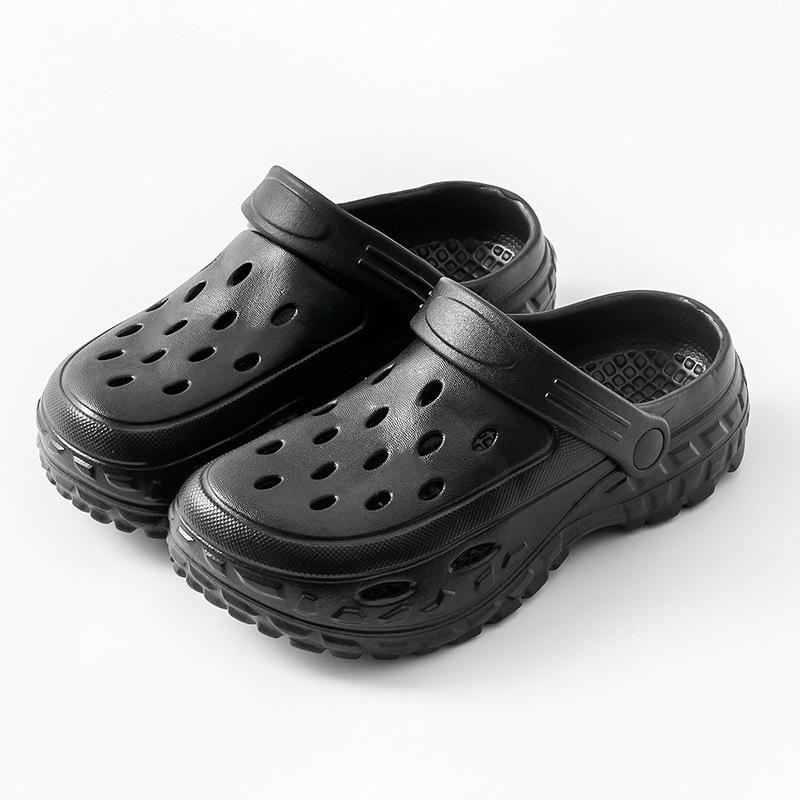 Dámské plážové sandály s tlustou podrážkou z EVA, s protiskluzovým povrchem a embosovanou texturou