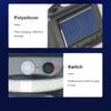Outdoor LED Solar Mosquito Killing Lamp Waterproof 2 IN 1 Ultraviolet Electric Shock Mosquito Killing Induction Garden Lamp