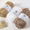 Milk Cotton Medium and Thick Wool 100g, Hand-woven No.1 Small Stick Needle Wool 10 Strands Woven Scarf Sweater DIY Baby Thread
