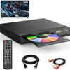 1080P HDMI Home DVD Player for Kids: Compact CD & VCD Compatible Player