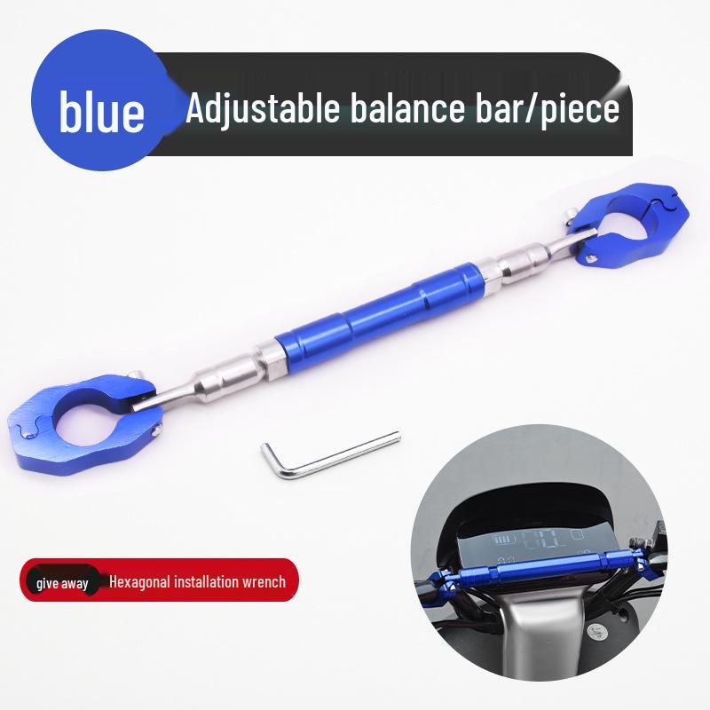 Enhanced Motorcycle Crossbar Balance Handlebar Extension Rod
