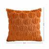 New Halloween Throw Pillow Covers 18x18 Inch Soft Warm Faux Wool Cushions Pumpkin Pattern Pillow Cases Holiday Decor