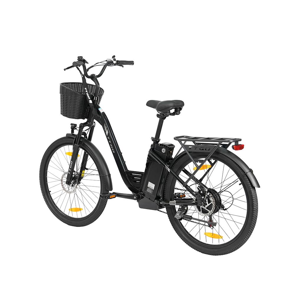 TTGO C2 PRO Commuter Electric Bike,36V 18Ah Battery, Shimano 7-Speed