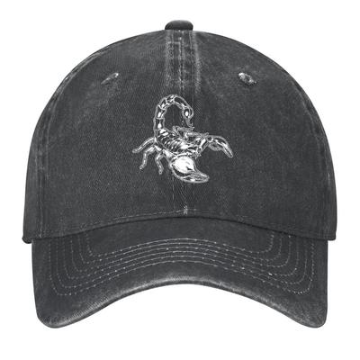 2026 Black Scorpion Insect Baseball Cap Designer Hat Sunhat Custom Cap Streetwear Mens Hats Women's