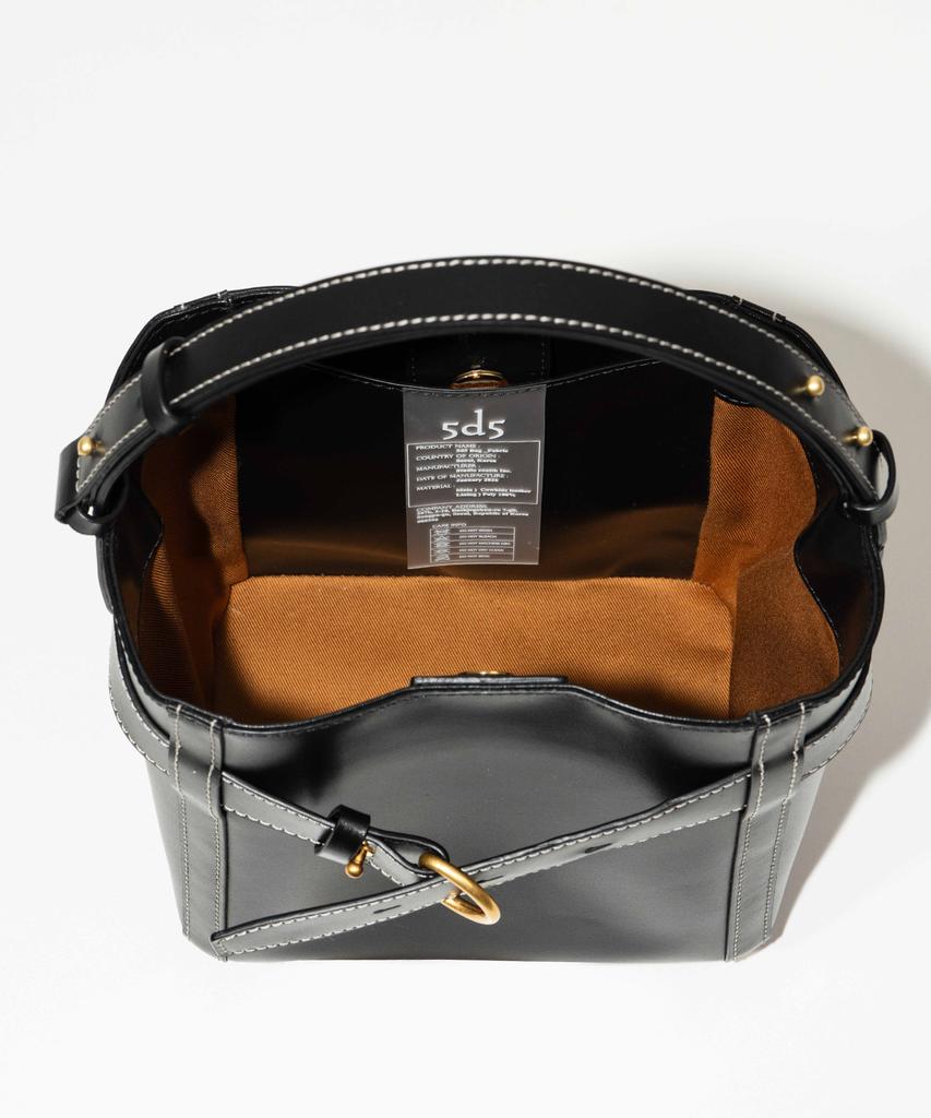 5D5Seoul Amelia Bucket Bag Special Color _Jet Black