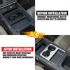 Aluminum For Land Rover Defender 90 110 130 2020-2026 Car Center Control Panel Water Cup Holder Heightened Pad Car Accessories
