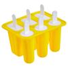 Silicone Popsicles Maker With Detachable Stick Creative Easy Releases Ice Lolly Mould for Family Gatherings and Parties