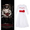 Očarující Annabelle Creation Halloweenská hororová panenka Bílé šaty Pro dívky a dospělé