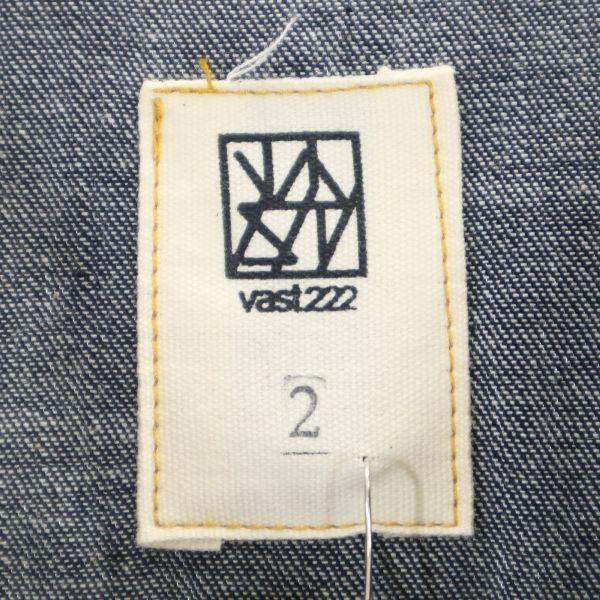 Unused VAST222 19ss Made In Japan Rigid Raw Denim Denim Jacket Setup 2 Men's Used