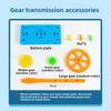 Mechanical Gear Operation Experiment Assembly Set Children Puzzle Toy For Science Experiments And Creative Learning