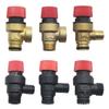 Universal Brass Pressure Relief Valve for Wall-Mounted Boilers, 4 Points, 3 Bar