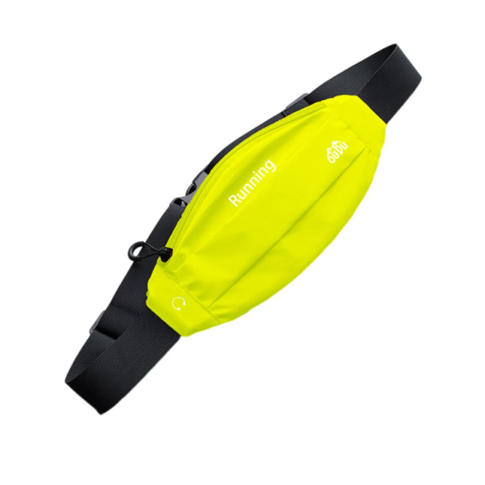 

7 Inch Reflective Running Bag Close Fitting Elastic Sports Waist Bag Large Capacity Storage Mobile Phone Bag Outdoor Riding жовтий