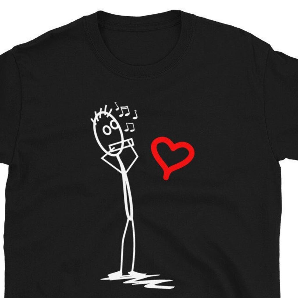 Love Harmonica Player Harp Gift T-Shirt For Man & Woman – Mouth Organ