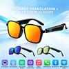 Smart Glasses Wireless Bluetooth Headphones 2-in-1 Open-Frame Glasses Color-Changing for Outdoor Sports Running Cycling