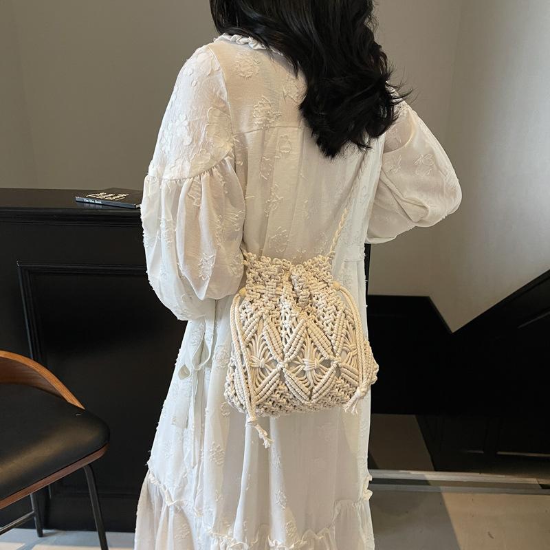 

Сумка Женская Универсальная Новая Мода Кроссбоди Пляжная Сумка белый