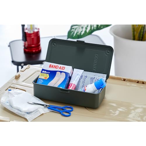 TRUSCO Trunk-Style Tool Box, 203 X 109 X 56 Cm, Matte Black, T-190MBK