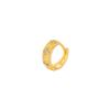 Luxury 24K 9999 Pure Gold Real Gold Gold Shop with Buchelati Lucky Grass Ear Buckle Ladies Temperament All-match Ear Buckle