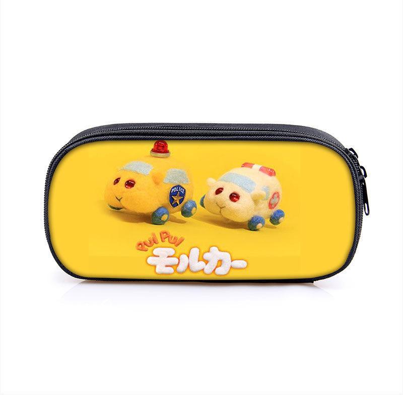 Pui Pui Kids Pencil Case With Nylon Material For School And Travel