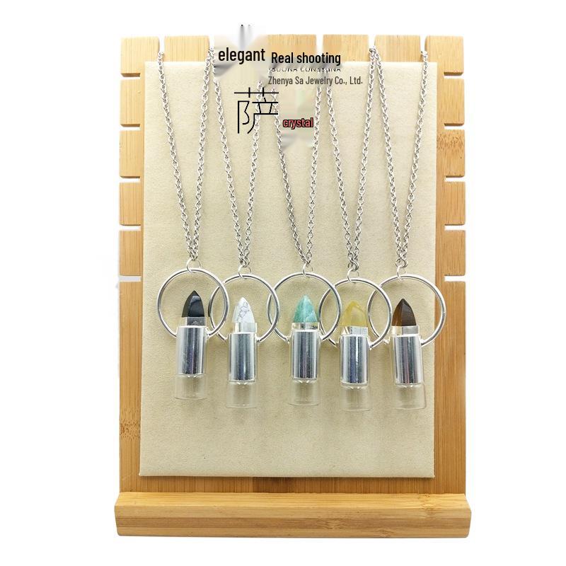 

Yasa Jewelry Подвеска-флакон для ароматерапии из белого бирюзового кристалла