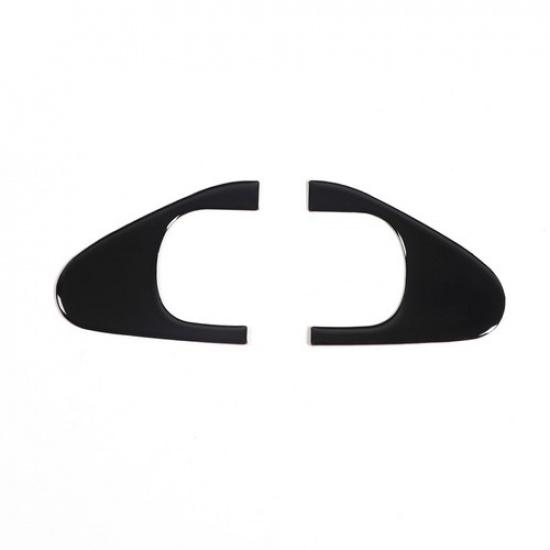Glossy Piano Black Interior Door Handle Trim Sticker For Nissan Frontier 05-21