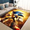Cartoon 3D S-Sonics Retro Carpet Rug for Living Room Bedroom Home Sofa Decoration,Kids Play Non-slip Floor Mat
