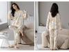 2024 Women's Cute Cartoon Pajamas Set: Spring Autumn Thermal Underwear, Plus Size Home Wear, Also Suitable for Outdoor Use