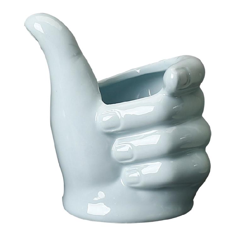 Garden Patio Yard Plants Pot for Succulent Aloe Vera Cactus Ceramic Flower Pot