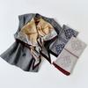 French Retro Cashew Flower Headscarf Waist Silk Scarf Triangle Scarf Belt Women's High-end Feeling with Pants, Fart Curtain Out of the Street