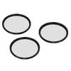 3PCS 58mm Star Filter Optical Glass 4 6 8 Points Slim Starburst Special Effects Filter for Micro
