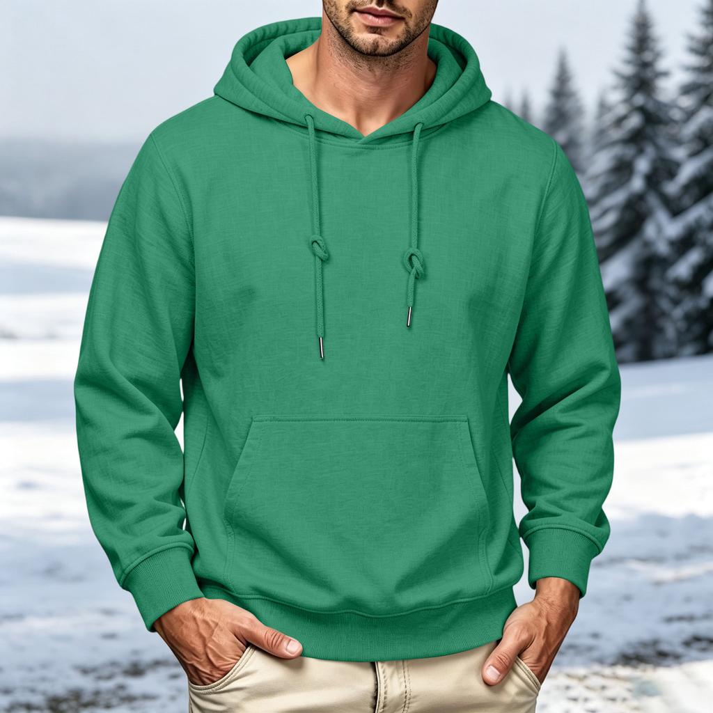 Herren Pullover Hoodie mit Farbe Vielseitig Lässig Alltagsbekleidung