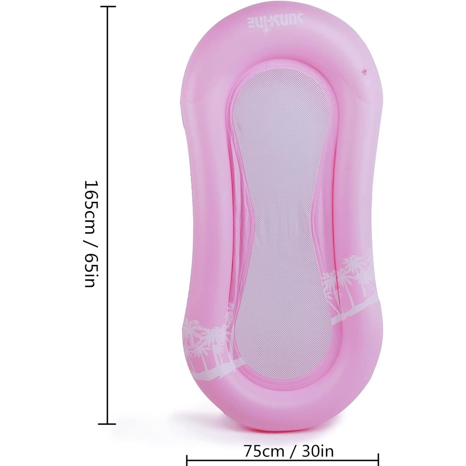 

Гигантский надувной матрас, надувной водный матрас, аудиогруппа, прозрачная надувная кассета с подстаканником, надувной матрас в стиле ретро, ​​бассейн 80-х годов, для взрослых 165*75*17cm розовый