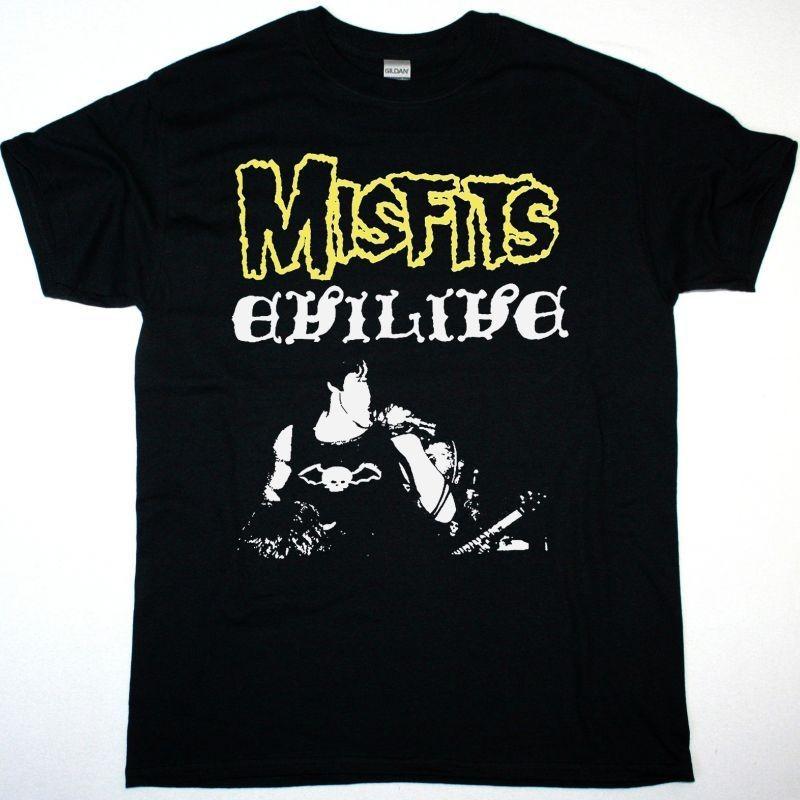 Misfits Evilive Black T-Shirt S разноцветный
